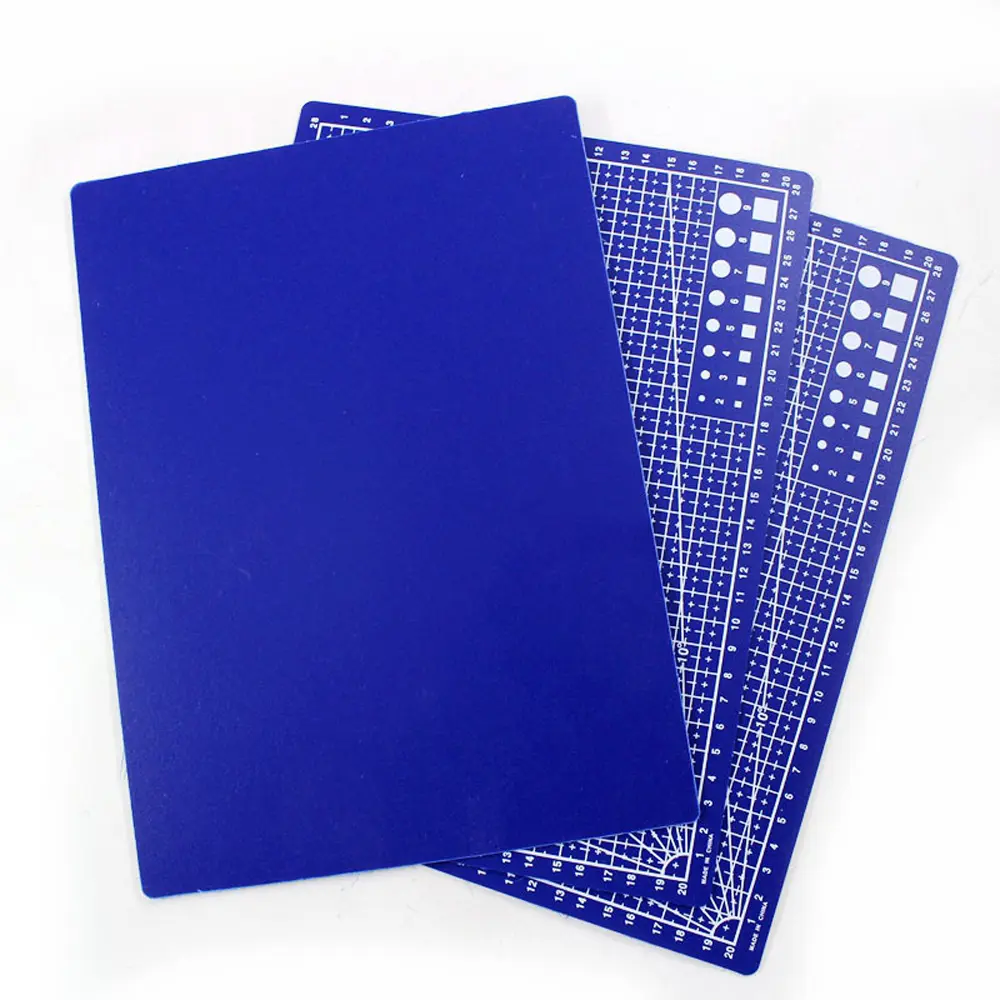 A3 A4 A5 PP Cutting Mat Workbench Patchwork Cut Pad Sewing Manual DIY Knife Engraving Leather Cutter Board Single Side Underlay