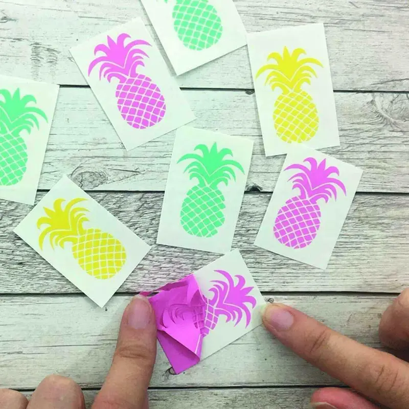 Festival DIY Gift Adhesive Craft Glossy lettering film Permanent Vinyl Roll Design Cup Handmade Glass Car Decal 30*25cm/100cm