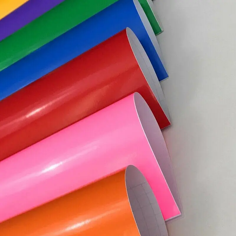 Festival DIY Gift Adhesive Craft Glossy lettering film Permanent Vinyl Roll Design Cup Handmade Glass Car Decal 30*25cm/100cm