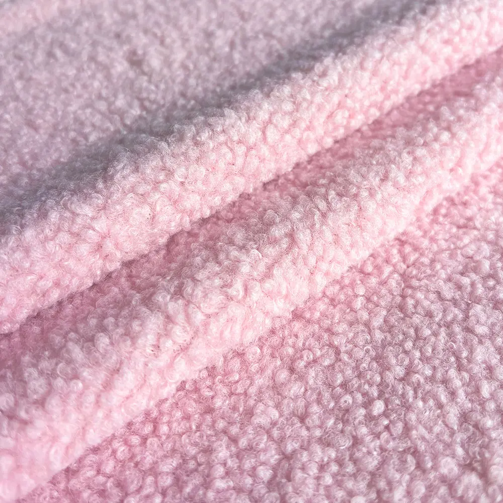 160cmx50cm Thicken Warm Lamb Wool Fabric Coral Fleece Plush Doll Micro-elastic Flannelette Lining Coat DIY Apparel Sewing Jacket