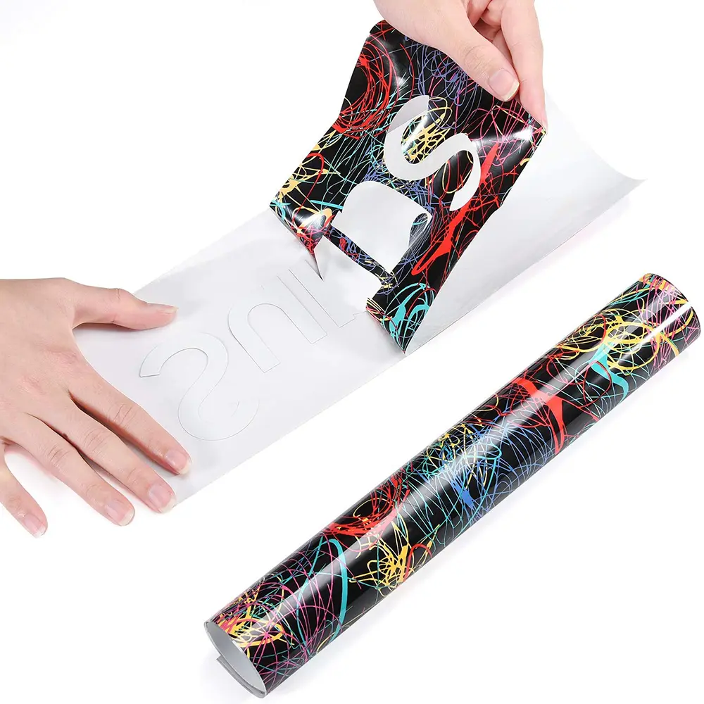50cmx100cm Multicolor TPU Heat Transfer Vinyl Film Heat Press Machine Iron On Tshirts HTV Printing Roll DIY Clothing Hats Decor