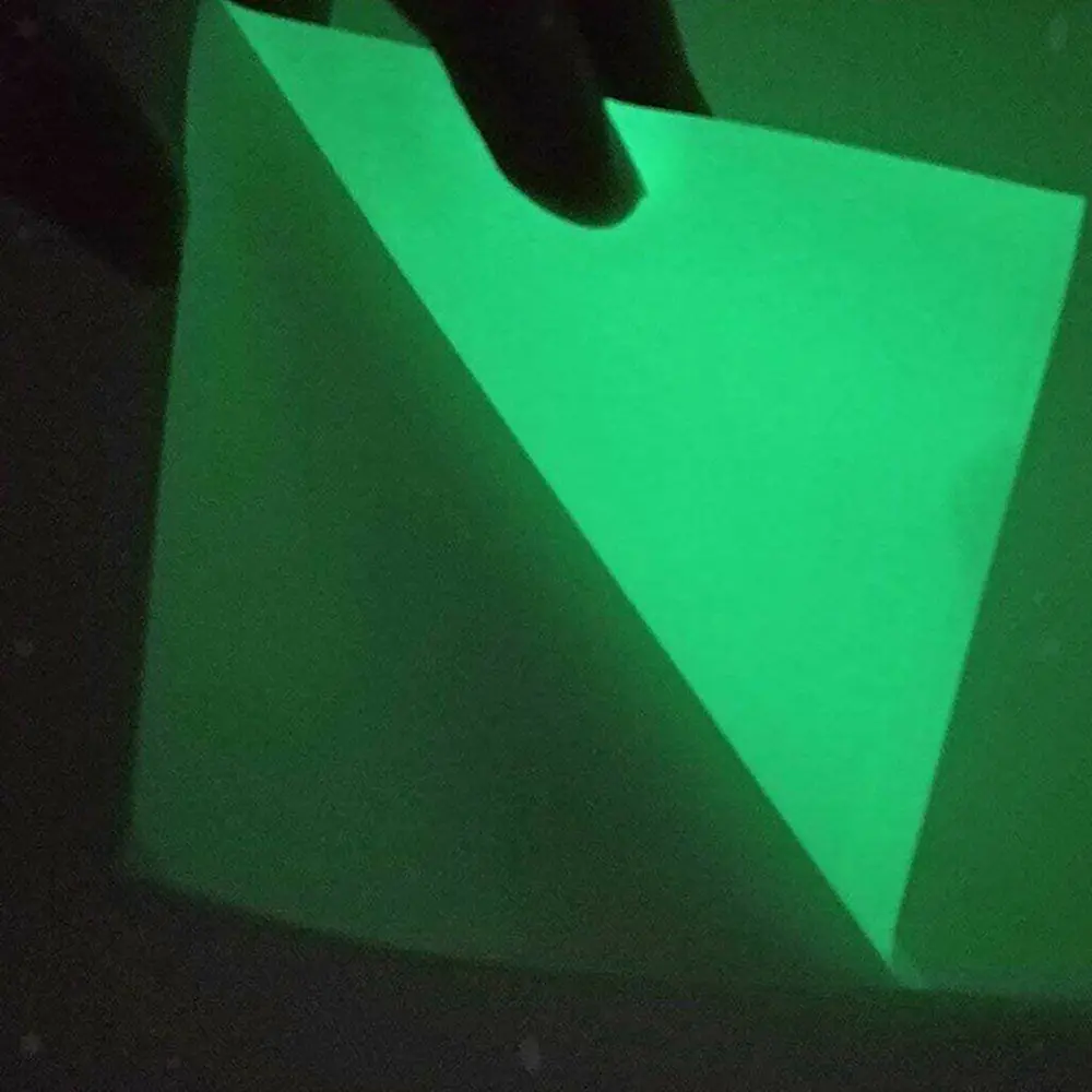 Luminous Glow in Dark Heat Transfer Vinyl Noctilucent Heat Press Machine Iron On  T-shirt Clothing Hat Bag HTV 25cmx30cm
