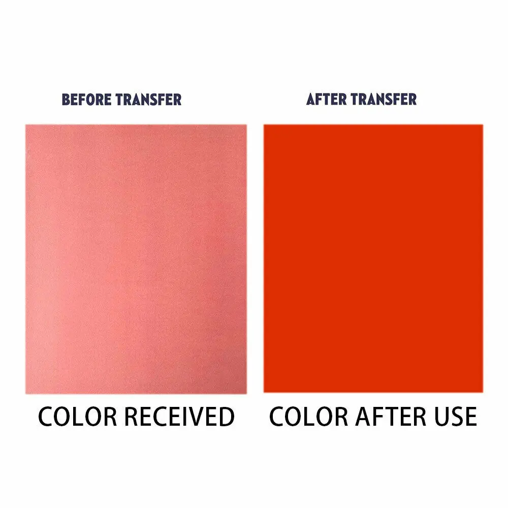 Infusible Transfer Ink Sheets 7pcs 10"x12" Solid Color Sublimation Transfer Paper for Cut Mug Press for DIY Tshirts Tote Bags