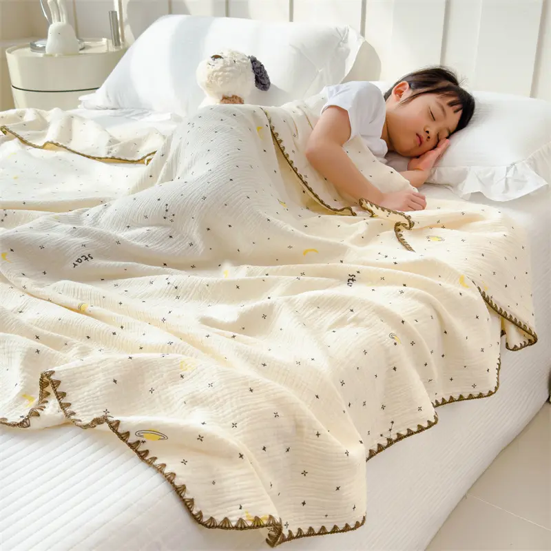 1pc Type A Summer Quilt,Pure Cotton Throw Blanket,Air Condition Comforter,Car Star Bed Cover Home Bedspread For Kids Adult