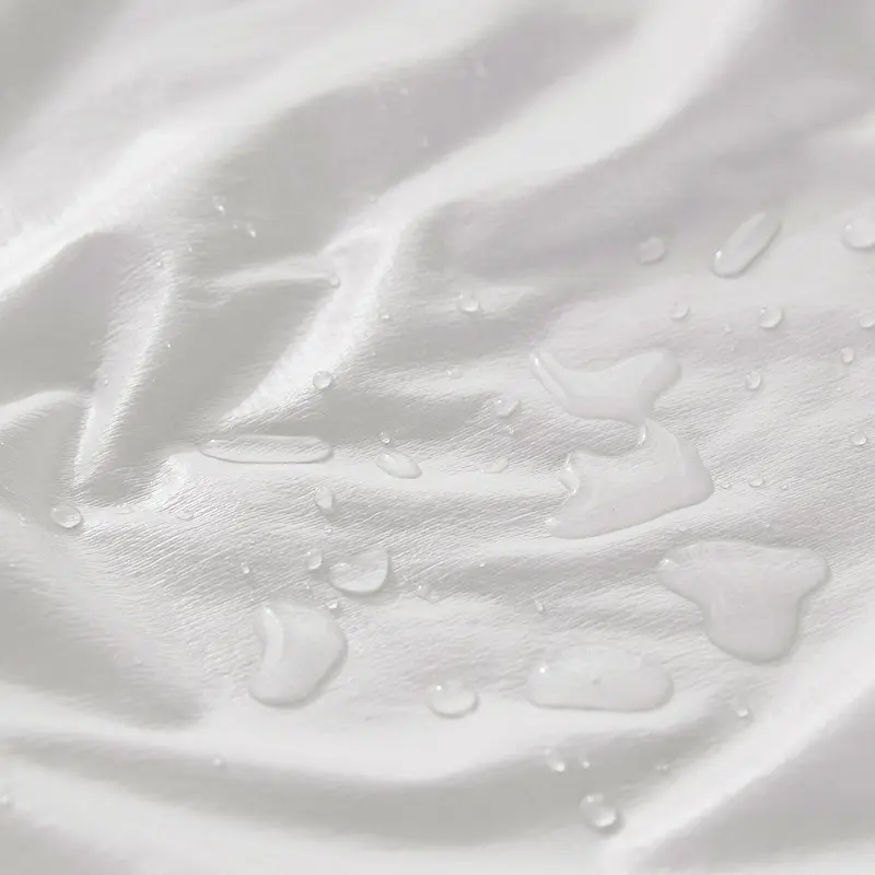 Waterproof Mattress Cover TPU Towel Cloth Fiber Bed Fitted Sheet Mattress Protector Single/Double/140/160 Muti Size White Color