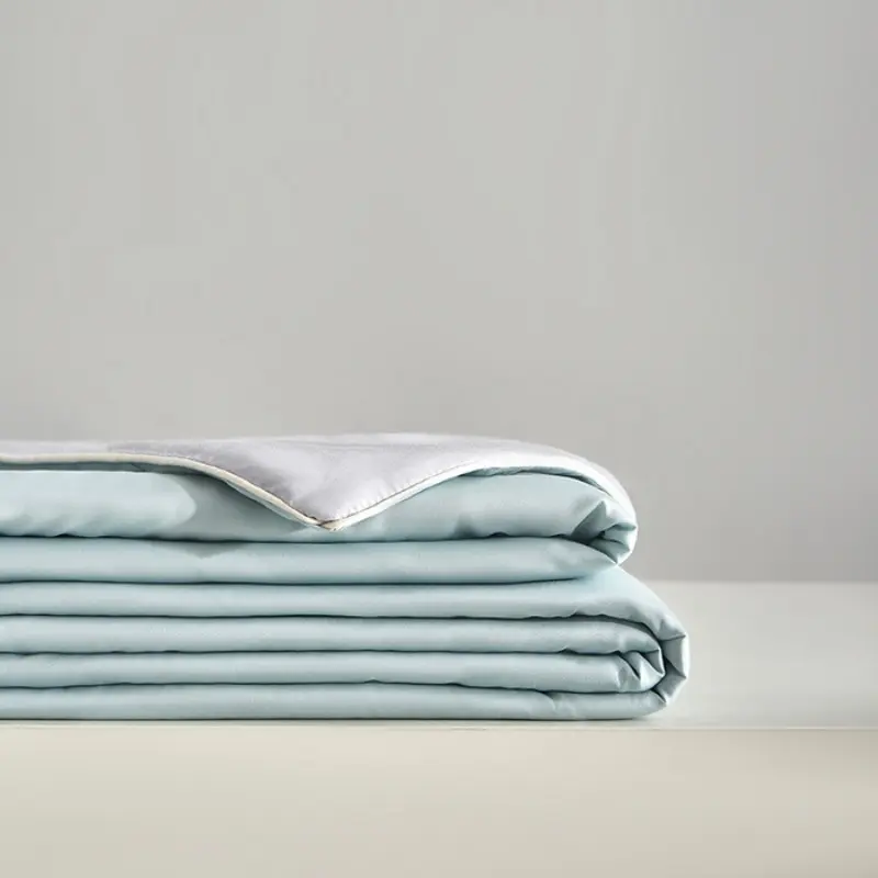 Luxury Silky Cooling Summer Quilt,Lyocell+Bamboo Fiber,Air Condition Comforter,Cold Blanket Queen Bed Linens Drop Shipping