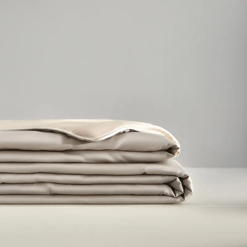 Luxury Silky Cooling Summer Quilt,Lyocell+Bamboo Fiber,Air Condition Comforter,Cold Blanket Queen Bed Linens Drop Shipping