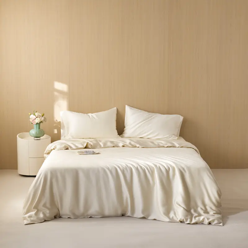 1Pc Luxury 100%Organic Bamboo Duvet Cover,Lyocell Comforter Cover Solid Single King Bed Cover Summer Quilt Cover Drop Shipping