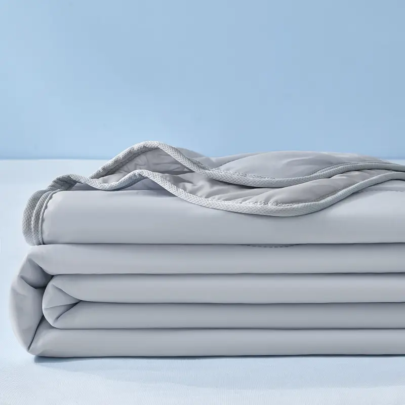 Japanese Cooling Blanket for Bed Soft Breathable King Size Summer Quilt Queen Air Condition Comforter Lightweight Cool Duvet