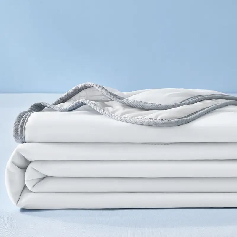 Japanese Cooling Blanket for Bed Soft Breathable King Size Summer Quilt Queen Air Condition Comforter Lightweight Cool Duvet