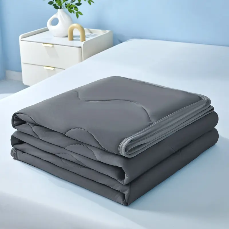 Japanese Cooling Blanket for Bed Soft Breathable King Size Summer Quilt Queen Air Condition Comforter Lightweight Cool Duvet