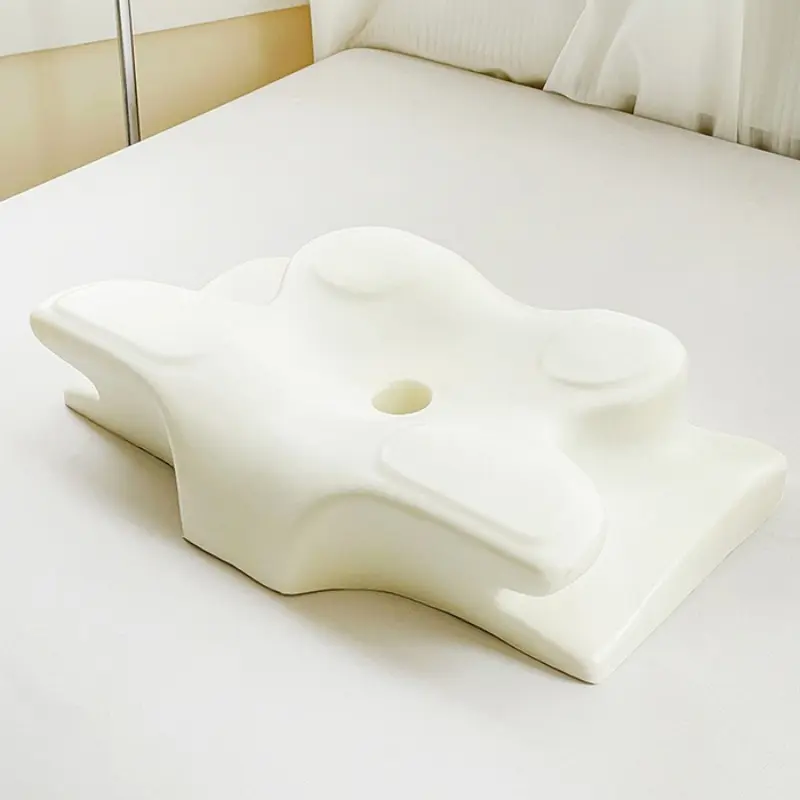 Grey Cervical Pillow for Neck & Shoulder Pain Relief Sleeping Ergonomic Memory Foam Pillow Removable Pillowcase Drop Shipping