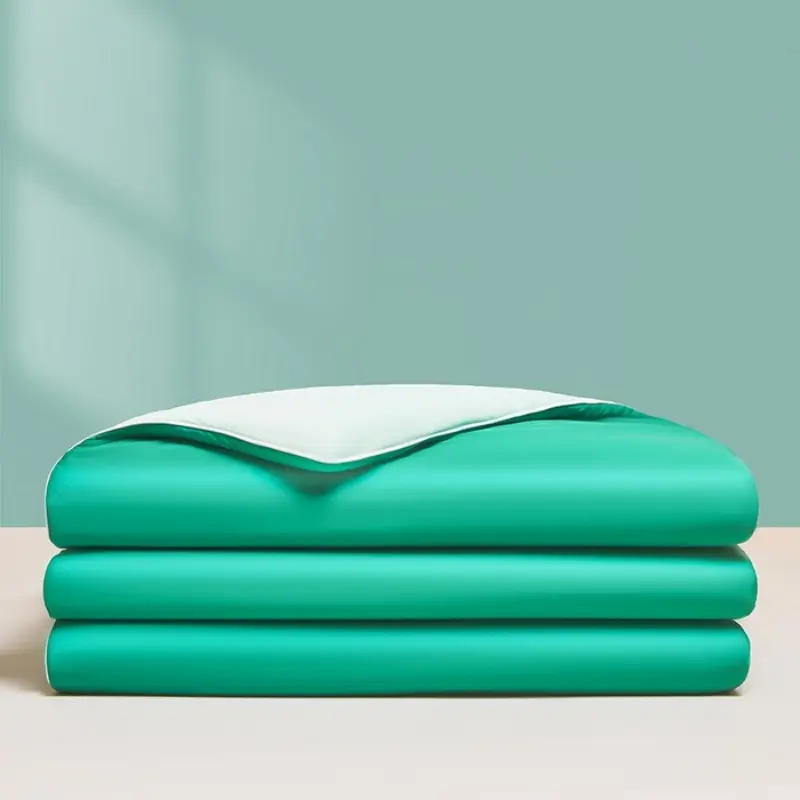 1pc Cooling Summer Quilt,Air Condition Comforter Simple Green Blanket For Home Office Adult Kid Bed Cover Japanese Drop Shipping