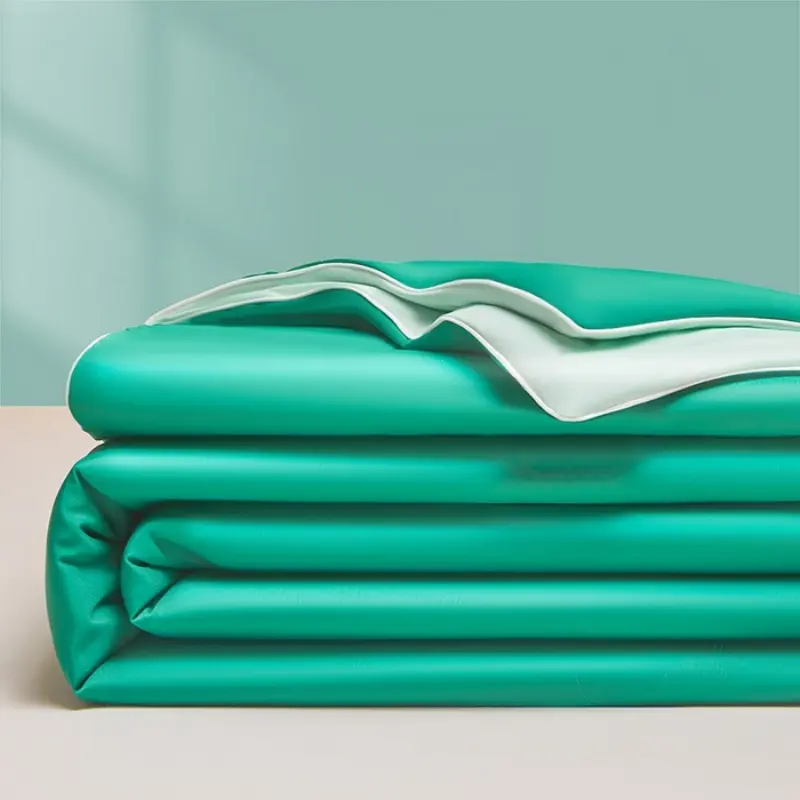 1pc Cooling Summer Quilt,Air Condition Comforter Simple Green Blanket For Home Office Adult Kid Bed Cover Japanese Drop Shipping