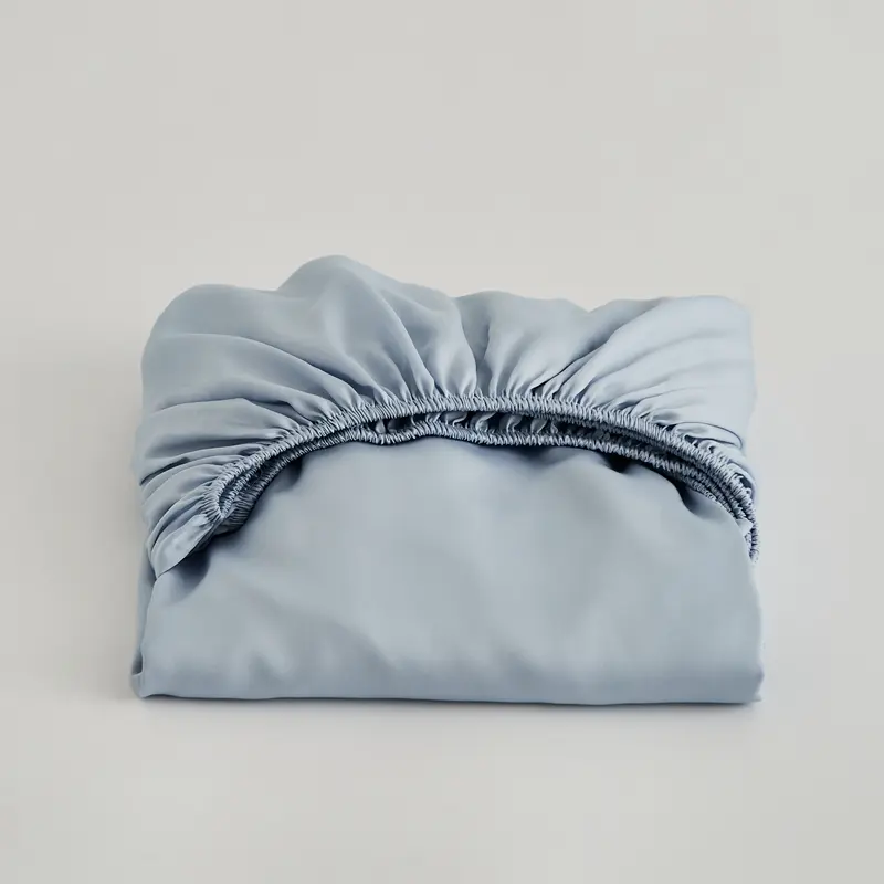 1pc High Quality Fitted Sheet 60S Loycell Mattress Cover Elastic Rubber Bamboo Bed Linens Cooling Smooth Summer Bedding 150*200