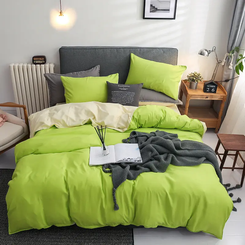 Drop Shipping Duvet Cover Set Pillow Case Bed Sheet AB Side Quilt Cover Boy Kid Teen Girl Bedding Linens Set King