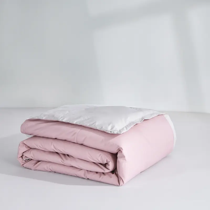 Duvet,Luxury Fluffy Goose Down Comforter,Ultra Soft Light Weight Hotel Home Summer Quilt,Washable Lyocell+Cotton Face,queen King