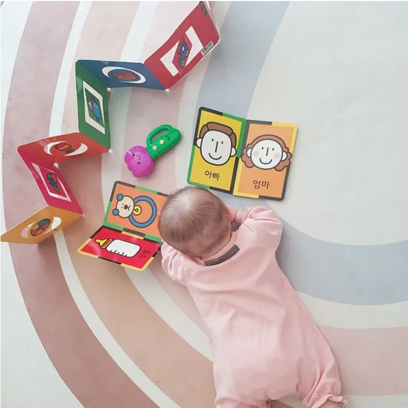 INS Rainbow Room Floor Mat Baby Play Mat Nordic Children Velvet Crawling Carpet Kids Boy Girl Bed Side Decor Mats Drop Shipping