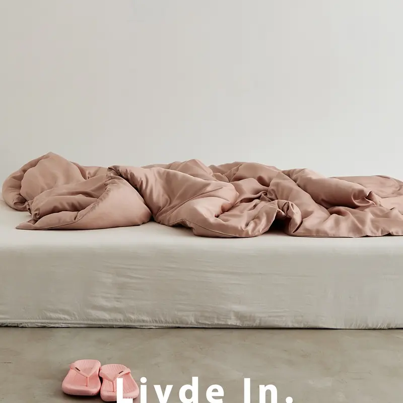 1pc Duvet Cover 100% Eucalyptus Lyocell Plant Fiber Quilt Covers,Solid Summer Cooling Smooth Silky Home Linens Drop Shipping