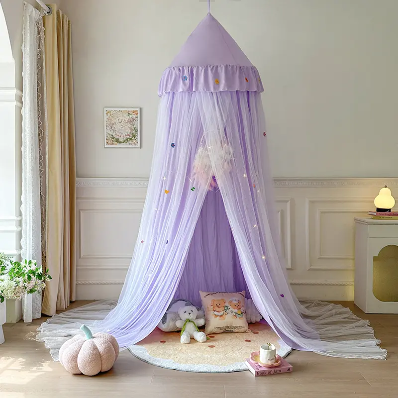 Bed Valance,Mosquito Net,Double-Layer Room Corner Decor,Dome Canopy Netting,White Hung Romantic Curtain,Girl Gift,Drop Shipping