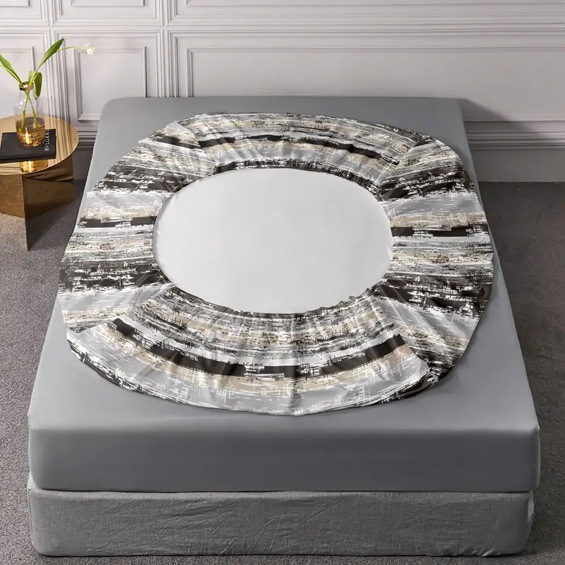 3pcs Fashion Geometric Printing Fitted Sheet Set Europe Mattress Protector Cover Single/Double Bed Home Bedding Drop Shiping