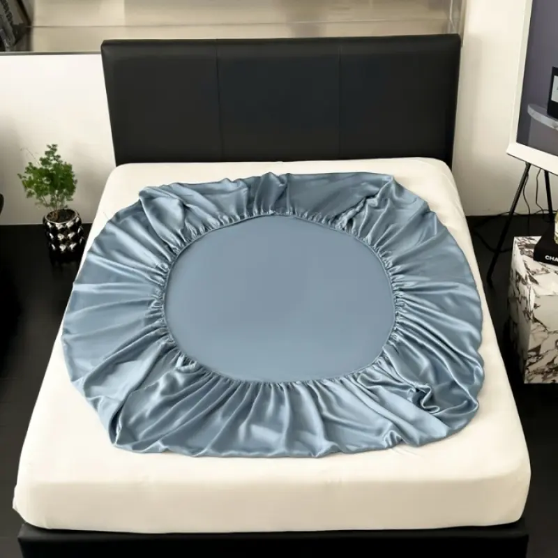 1/2pcs High Quality 60s Lyocell Fiber Summer Bedding,Solid Silky Smooth Cool Feeling Duvet Cover or Fitted Sheet Or Pillowcase