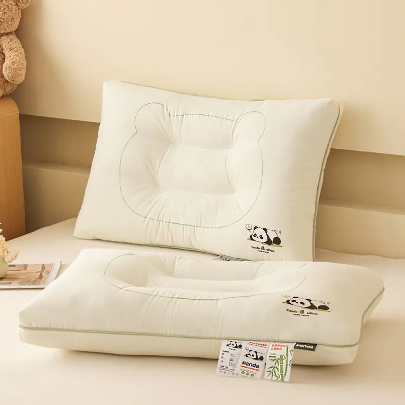 Pure Cotton Face Sleeping Pillows for kids Adult Parent and Child,Neck Healthcare Home Pillow,Pandan Decor,30x50cm,40*60,48x74cm