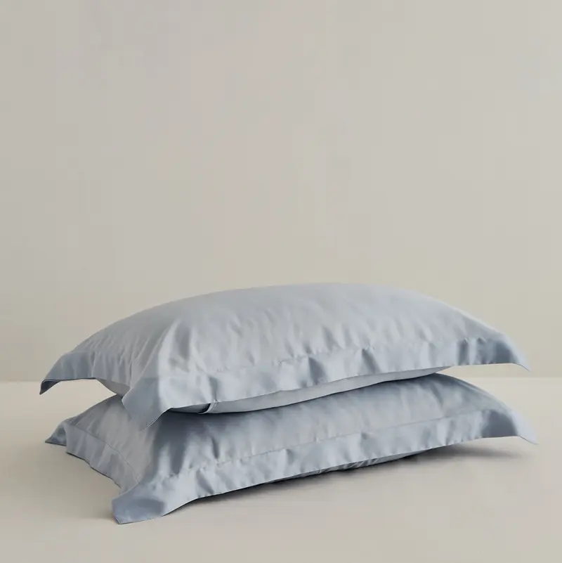 2Pcs 100% Eucalyptus Lyocell Pillowcase Solid Summer Cooling Pillow Cover 48*74cm INS Simple Silky Candy Color Drop Shipping