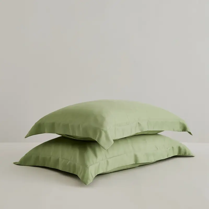 2Pcs 100% Eucalyptus Lyocell Pillowcase Solid Summer Cooling Pillow Cover 48*74cm INS Simple Silky Candy Color Drop Shipping