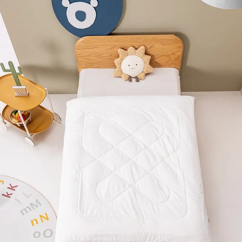 White Soybean Comforter for Kids,Child Student,Single,Adult,Thickened Home Blanket,Soft Quilt For Spring,Autumn,Winter 120x150cm