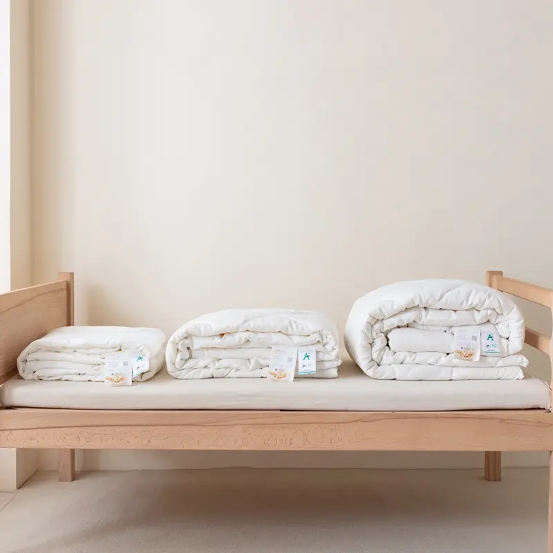 White Soybean Comforter for Kids,Child Student,Single,Adult,Thickened Home Blanket,Soft Quilt For Spring,Autumn,Winter 120x150cm
