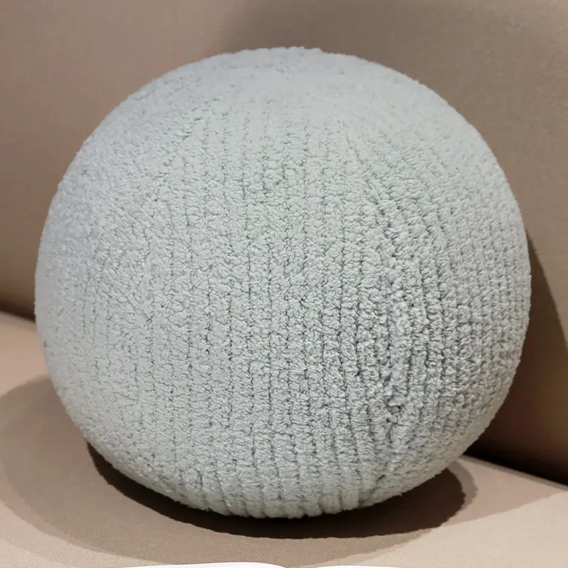 1pc Round Ball Shape Cushion,Soft Plush Throw Pillow with Filling,Pink Home Sofa Room Car Decor,festival Kids gift,Nordic Style