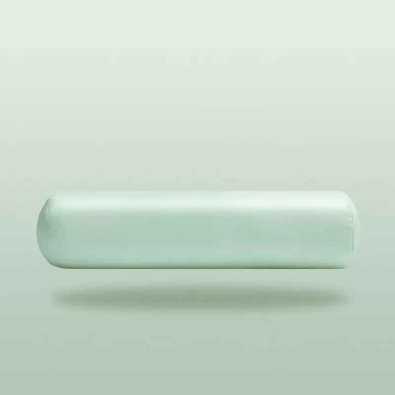 80cm Cervical Neck Roll Ice Silk Stuffed Round Bolster Body Support Sofa Cushion Long Cylinder Neck Pillow With Core Removable