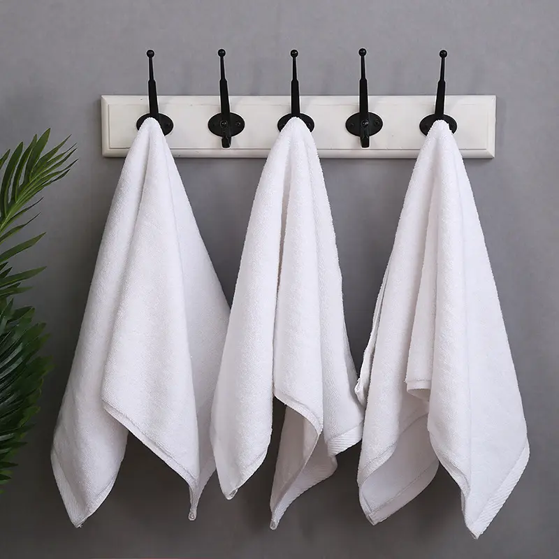 1pc White Hotel Home Bath Towel Thickened Absorbent Beach Towel Pure Cotton Soft Bathroom Towels Big Size 70*140/80*180/100*200