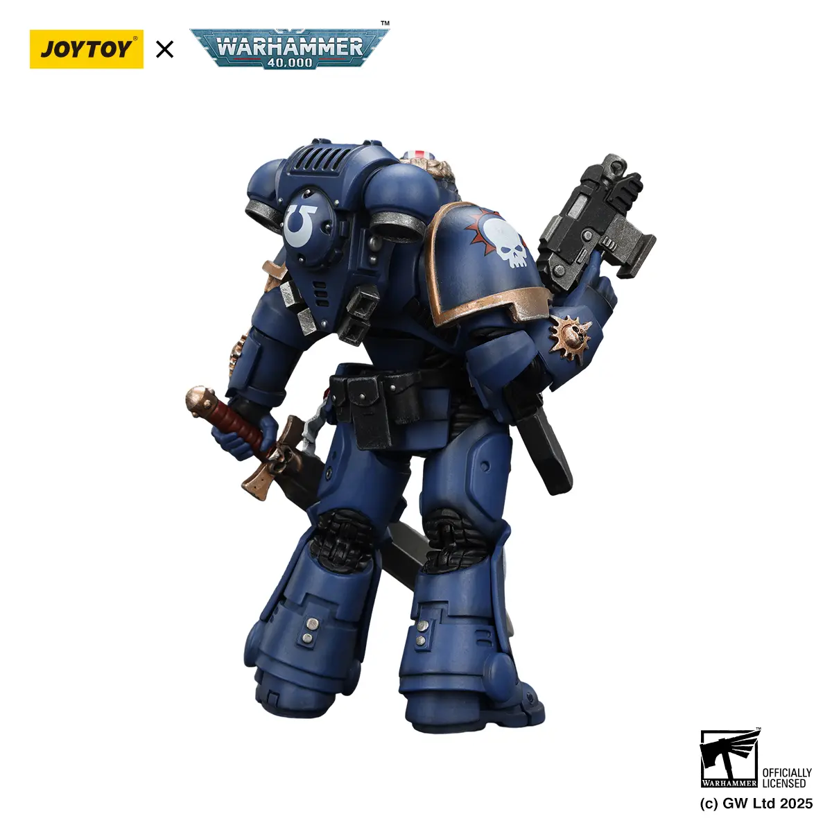 [Pre Sale]JOYTOY 1/18 Action Figure Warhammer 40K Ultramarines Primaris Lieutenant Argarant 3.0 Collection Model JT4065