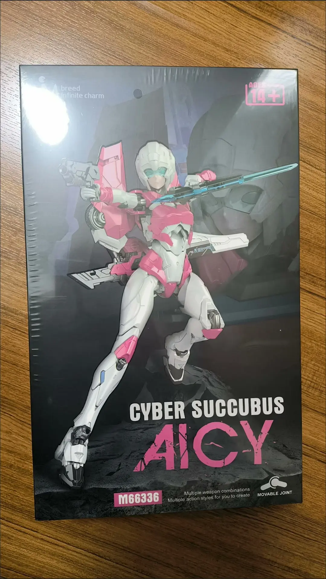 In Stock Mbreed infinite charm AICY Flametoys Arcee 16cm Pvc Assembly Model Collection Toys CYBER SUCCUBUS M66336