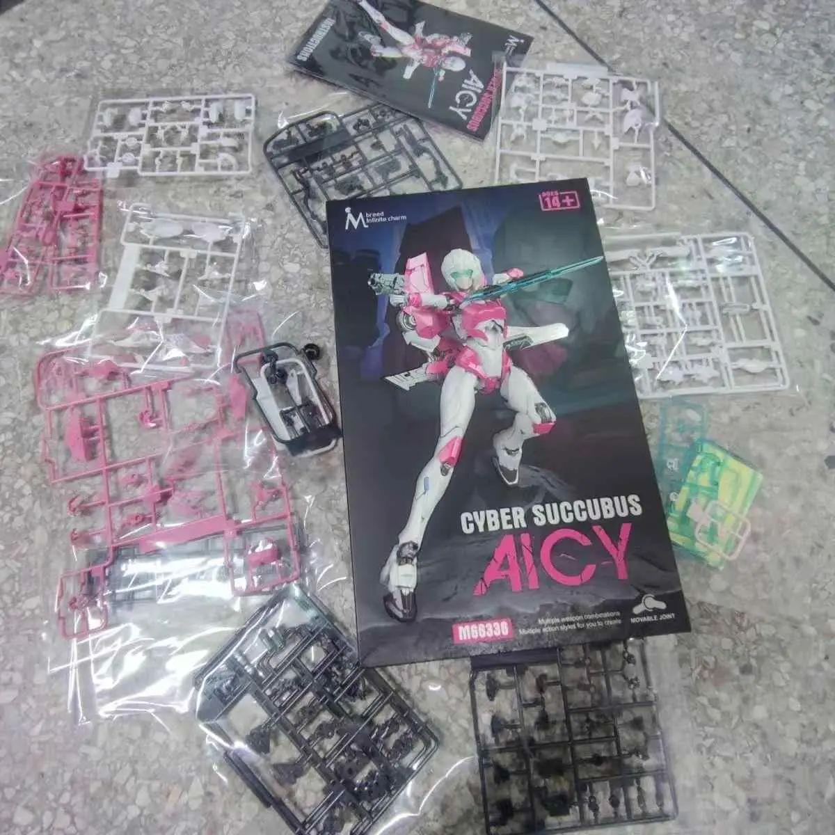 In Stock Mbreed infinite charm AICY Flametoys Arcee 16cm Pvc Assembly Model Collection Toys CYBER SUCCUBUS M66336