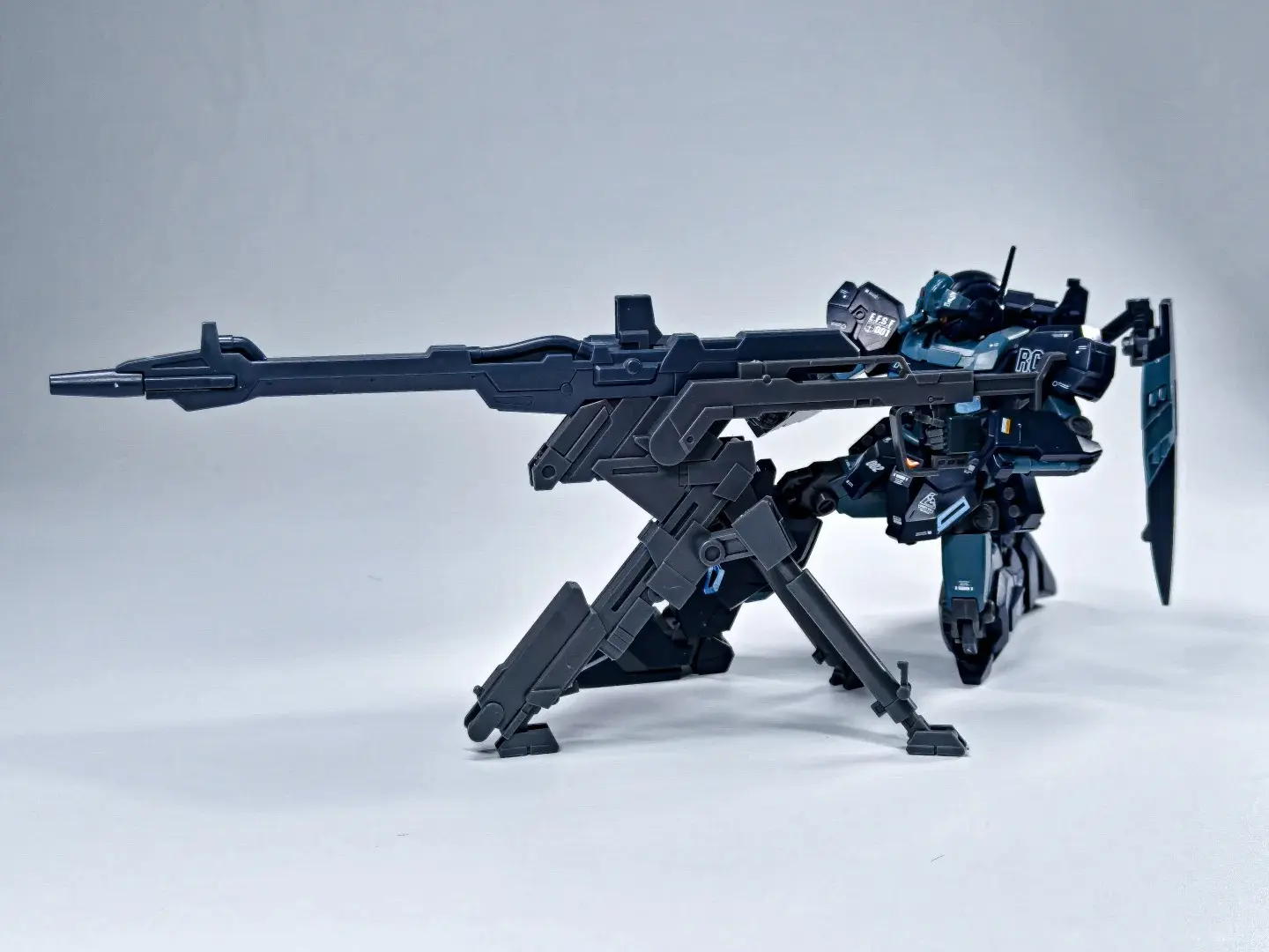 BAOBAO HG 1/144 Jesta RGM-96Xs Team B and C Shezarr Tpye Assembly Model Kit Action Figure Robot Plastic Model Toy for Collection