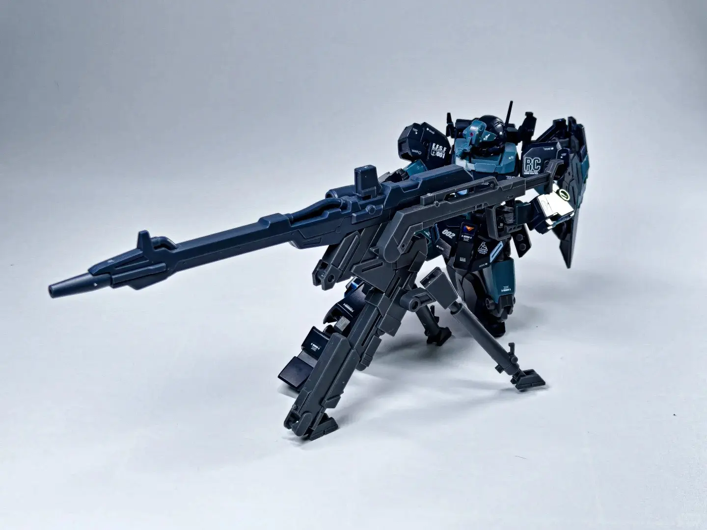 BAOBAO HG 1/144 Jesta RGM-96Xs Team B and C Shezarr Tpye Assembly Model Kit Action Figure Robot Plastic Model Toy for Collection