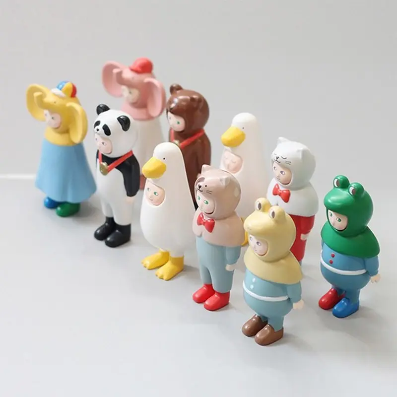 Cbb Theatre Series Circus Boy Band Space Series Crew Anime Figure Collectiable Garage Kit Model Style Figurine Children Toy