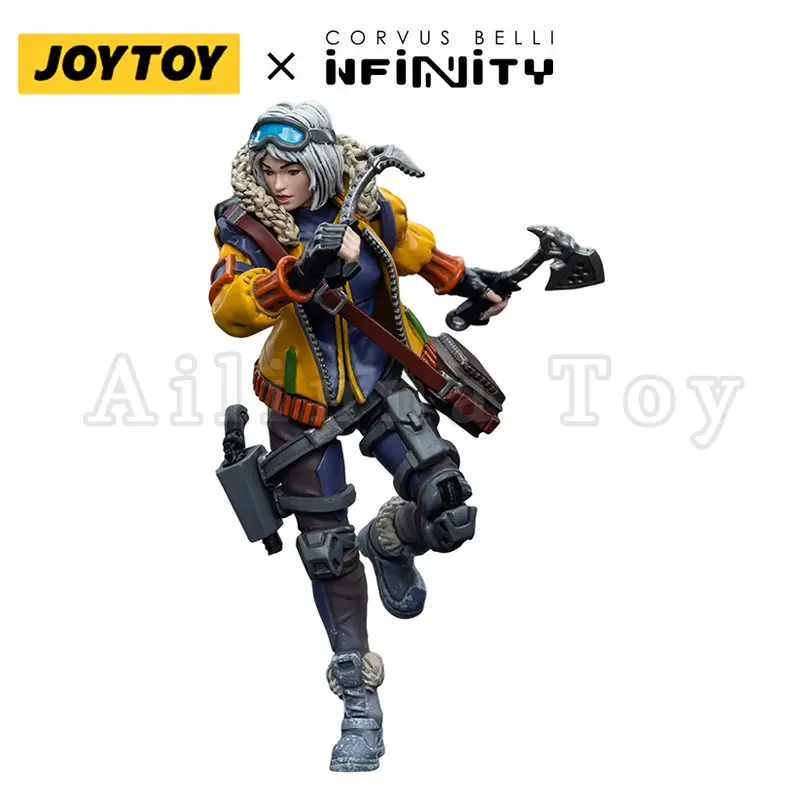 JOYTOY 1/18 Action Figure Infinity Oktavia Grimsdottir lcebreaker's Harpooner Anime Model