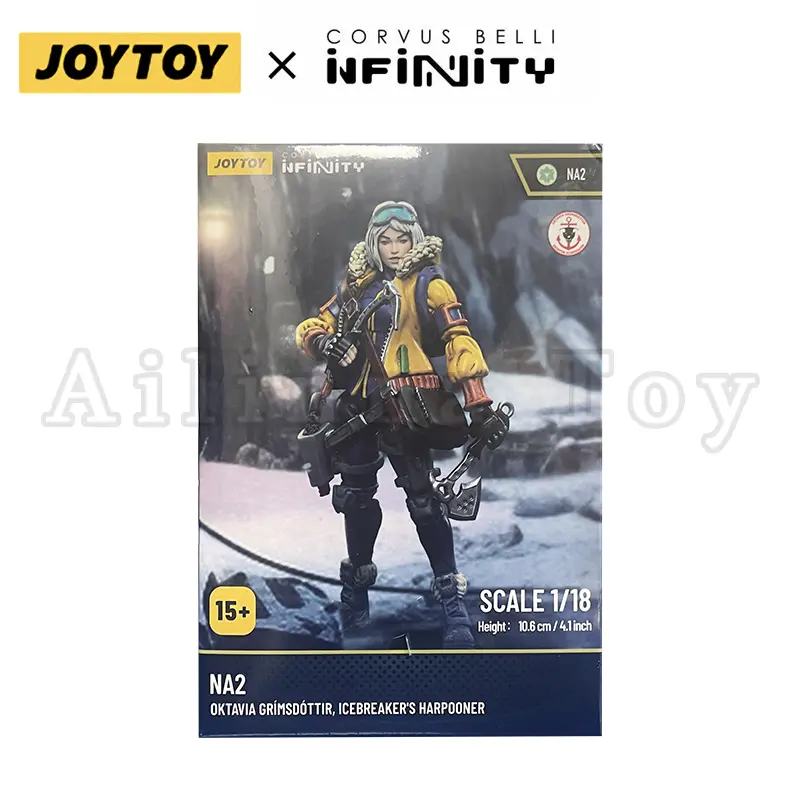 JOYTOY 1/18 Action Figure Infinity Oktavia Grimsdottir lcebreaker's Harpooner Anime Model