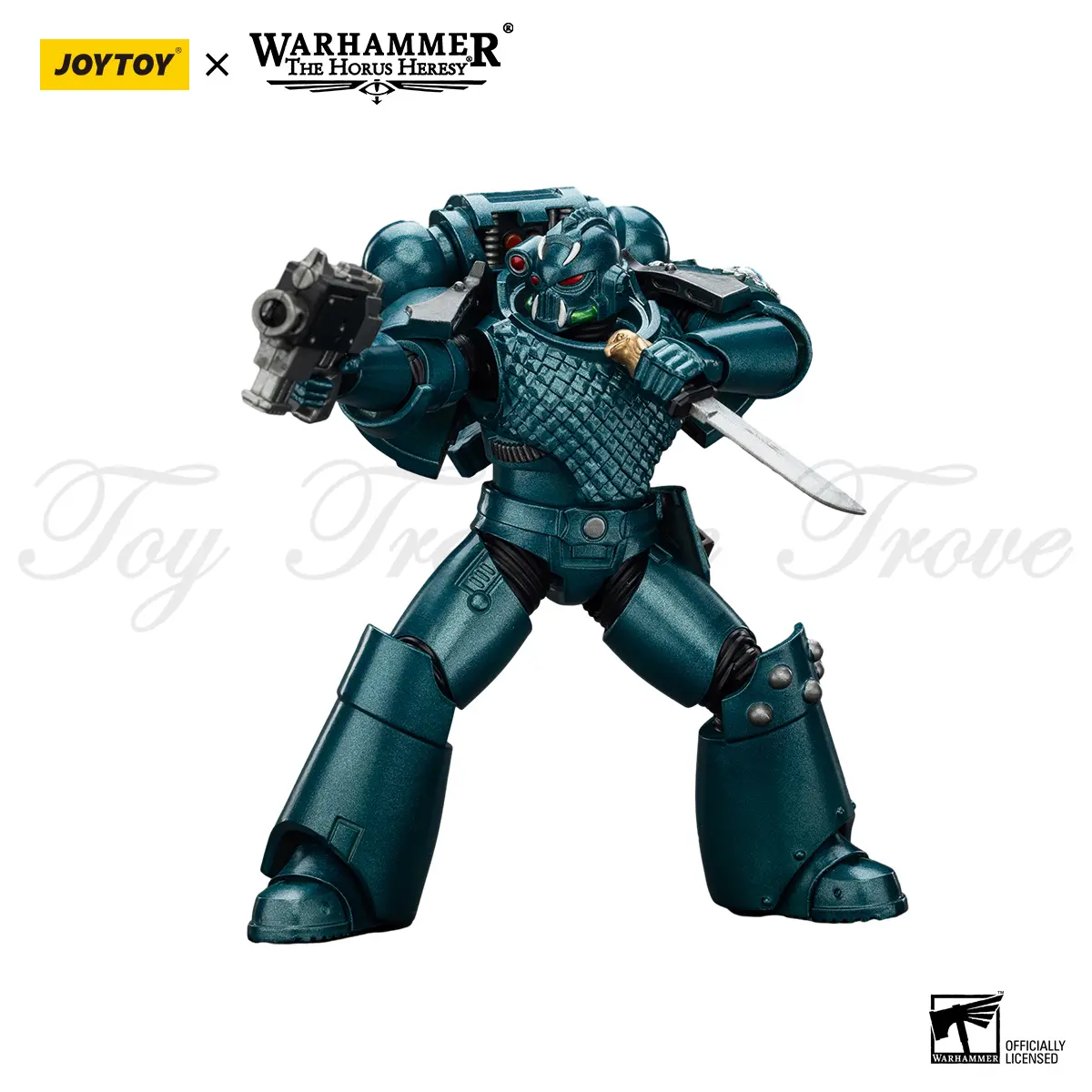 [IN STOCK] JOYTOY Warhammer 30k 1/18 Action Figures Alpha Legion Exodus Headhunter Prime 3PCS Model Toy