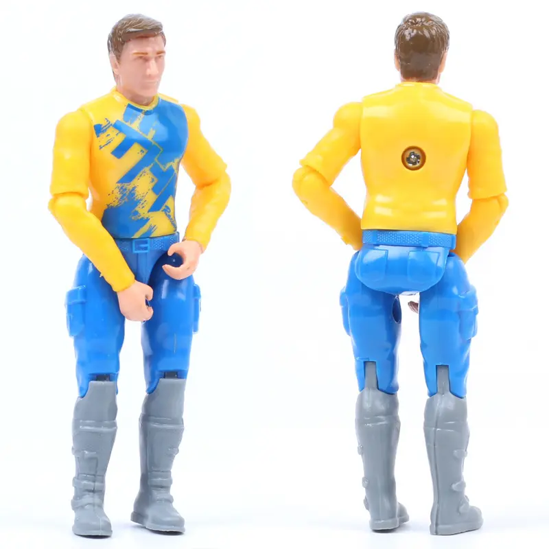 1pcs 1/18 Scale 3.75 Inch Racer Action Figure For Motorcycle Rider Bike Model Worker Military Soldier Army Miniatures Toy Kids
