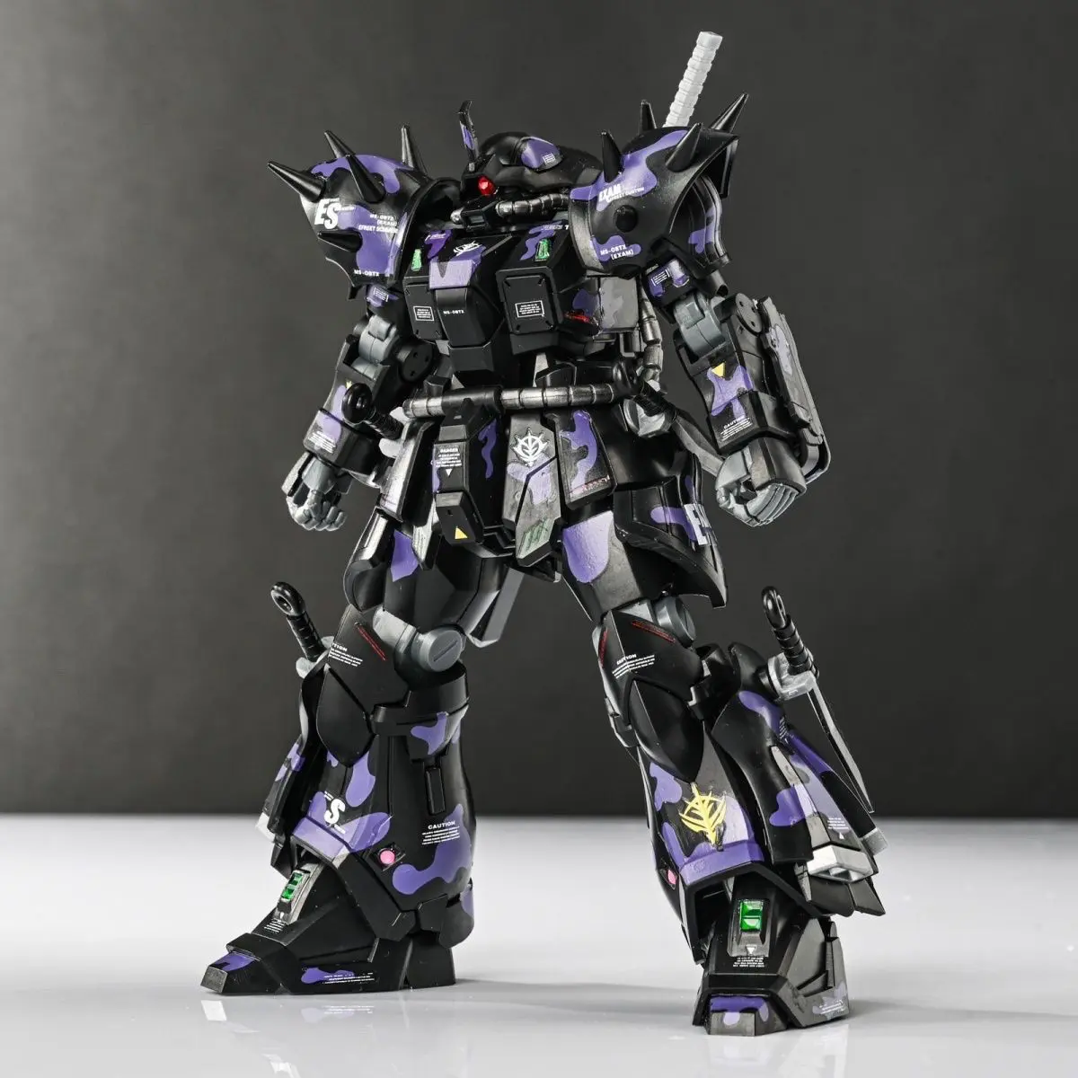 XINGYUANSHE XYS 1/144 HG Assembly Model Kit Efreet Nacht MS-08TX/N Midnight Color Dark Night Camouflage Efreet Action Figure toy