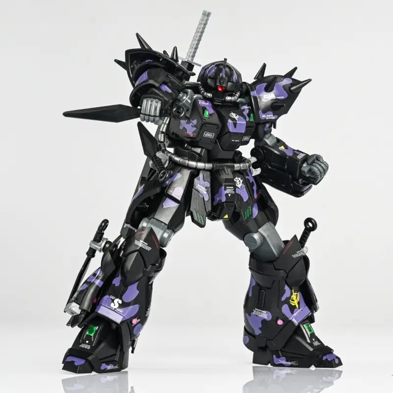 XINGYUANSHE XYS 1/144 HG Assembly Model Kit Efreet Nacht MS-08TX/N Midnight Color Dark Night Camouflage Efreet Action Figure toy