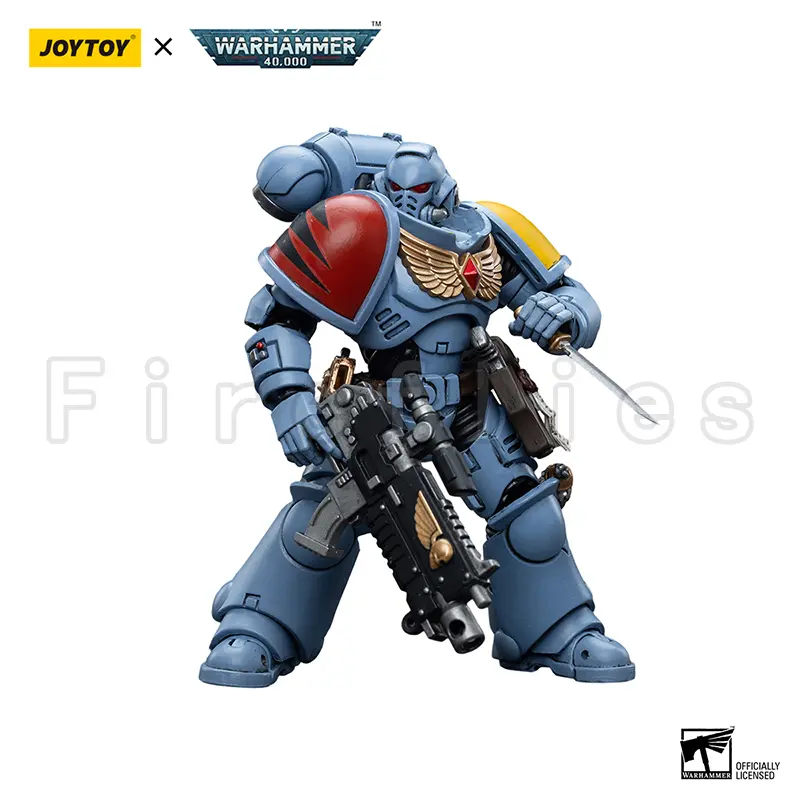1/18 JOYTOY Action Figure (4PCS/SET) 40K Intercessors Set Anime Model Toy