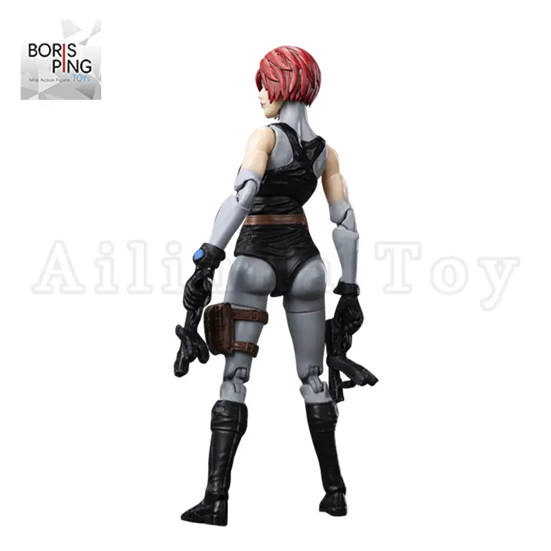 Boris Ping Toys AK18 Series 1/18 Action Figure Wave 2 Agent Wang and Avina Anime Model