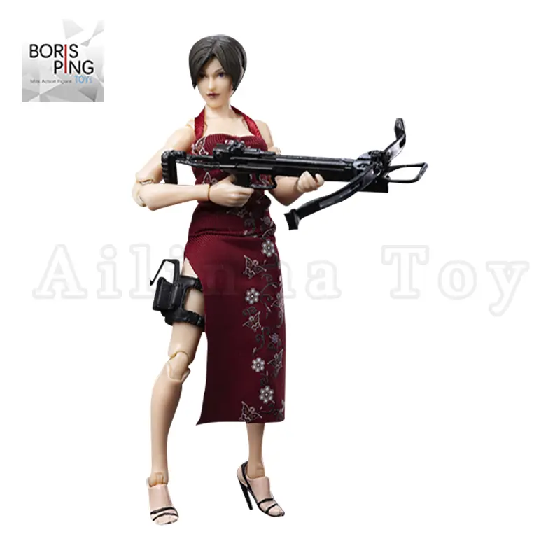 Boris Ping Toys AK18 Series 1/18 Action Figure Wave 2 Agent Wang and Avina Anime Model