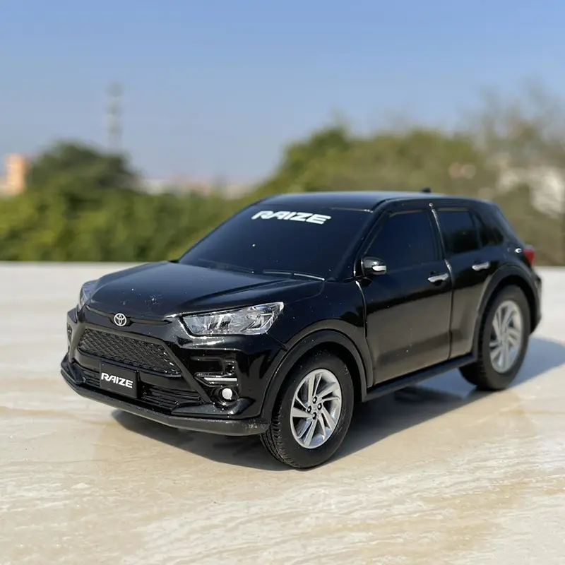 RAIZE 1/30 Scale Toyota SUV Plastic Car Model Toy Adult Fans Collectible Souvenir Gifts Collections